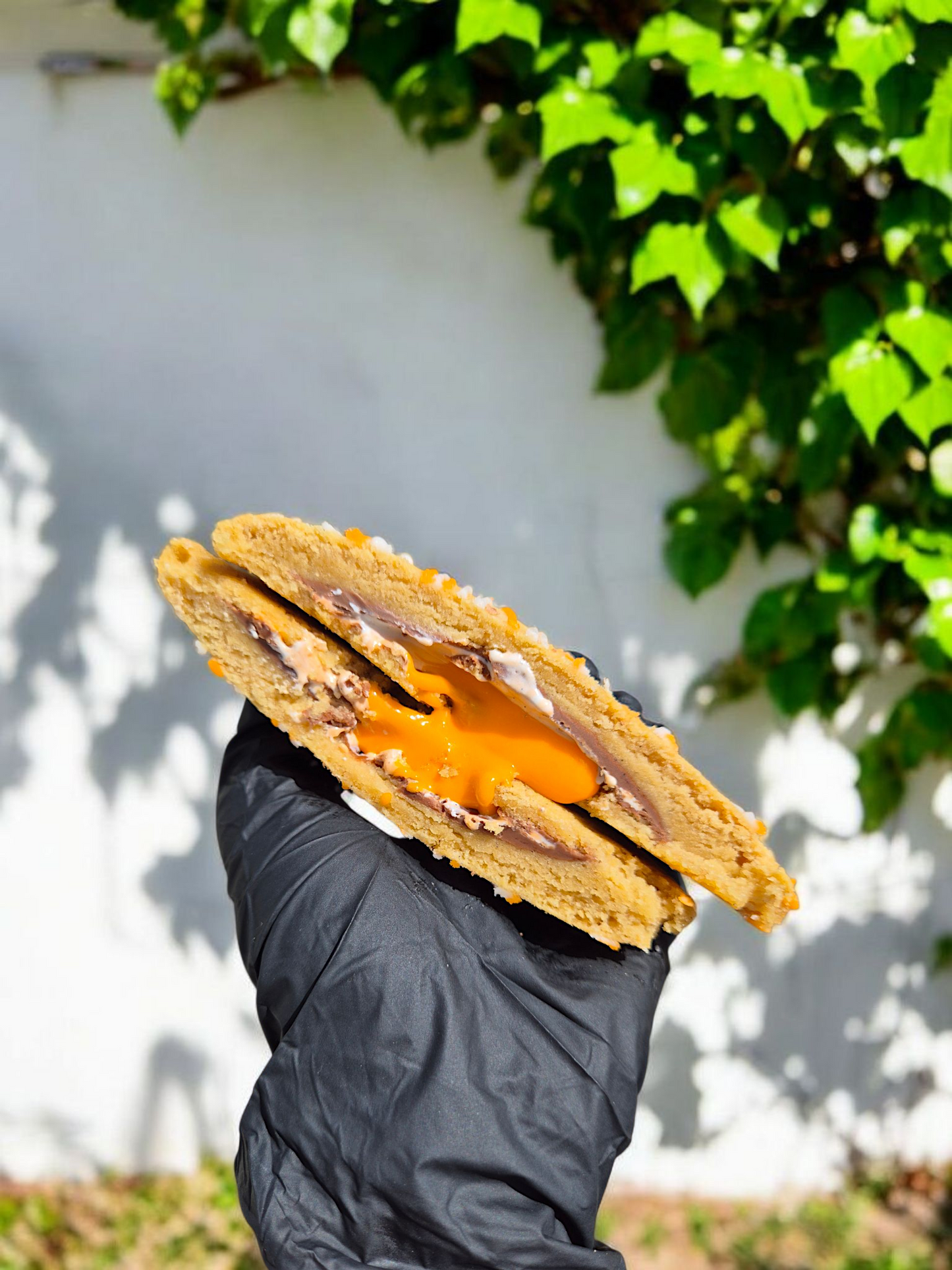 Creme Egg Cookie