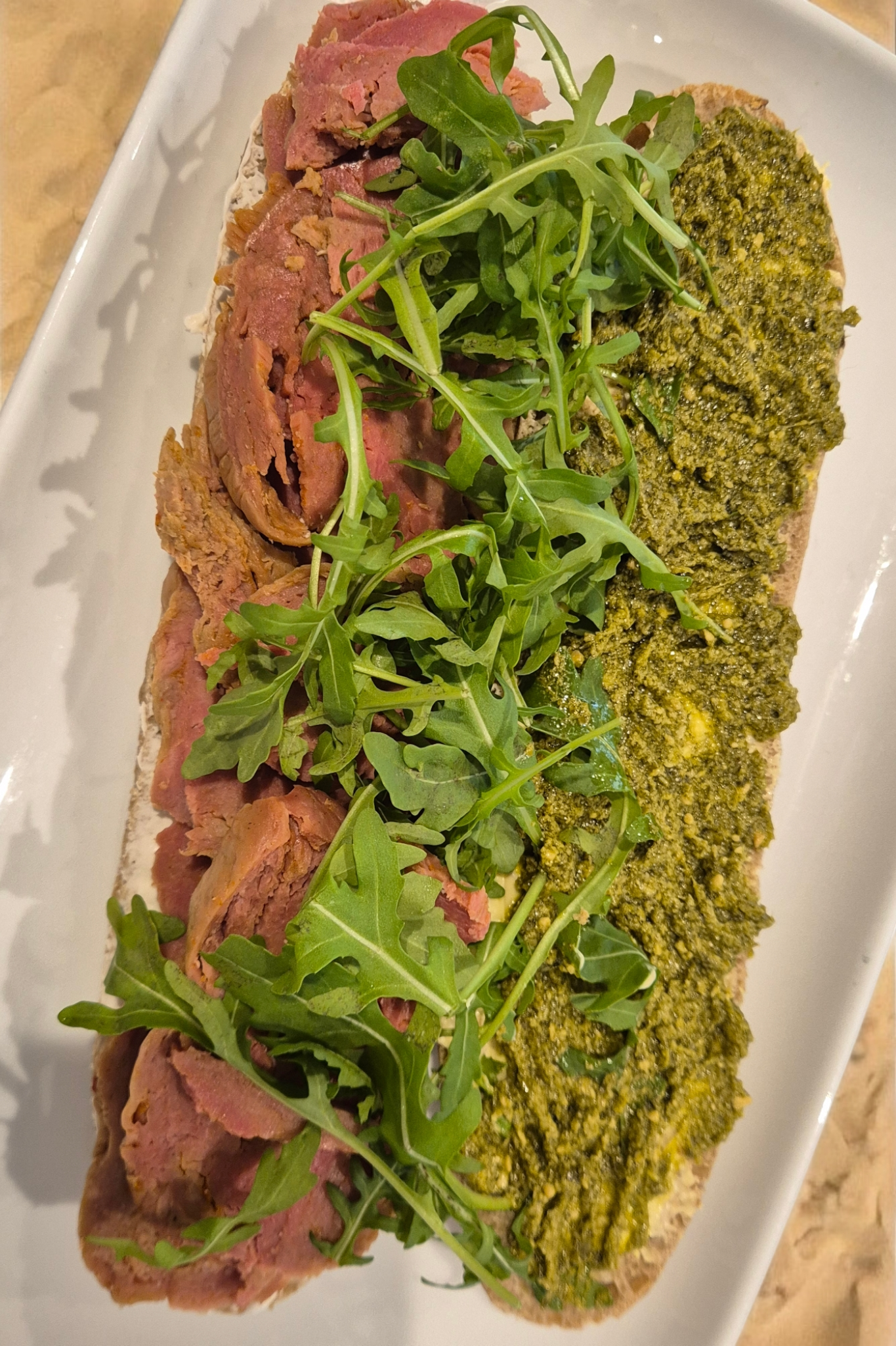 Ham, Cream Cheese & Pesto