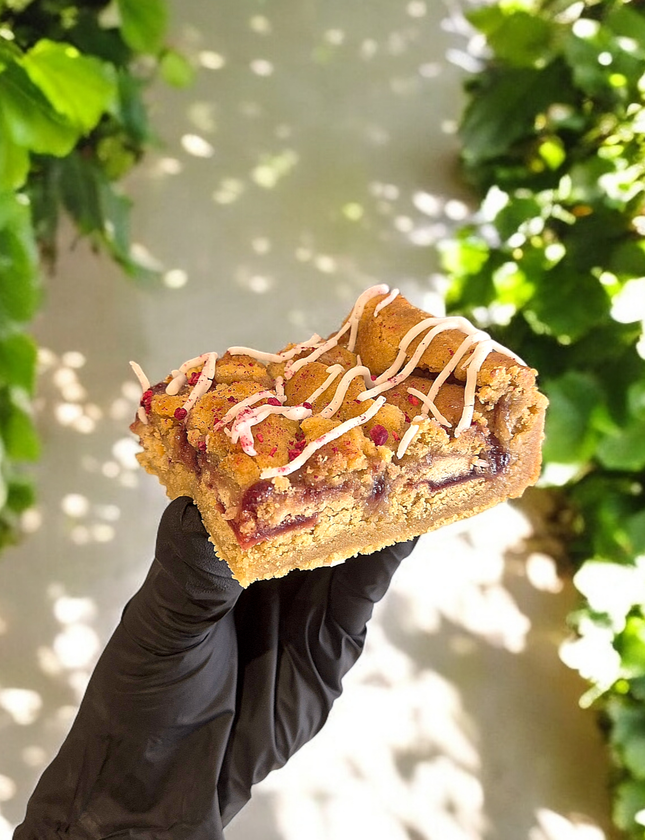 Jammy Dodger Half-Baked Cookie Dough